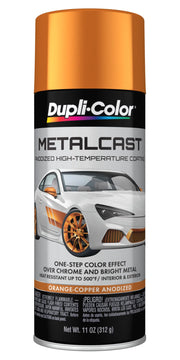 Dupli-Color Metalcast Copper front can showing label and 11 oz size for clear identification and convenience
