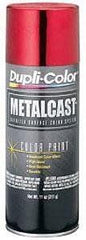 Dupli-Color red finish on car trim highlighting refreshed appearance