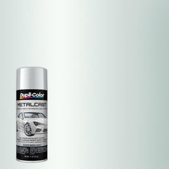 Dupli-Color close-up of metallic silver finish revealing translucent depth and shine