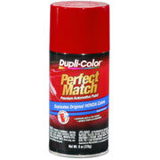 Dupli-Color Milano Red front can showing label and color match benefit