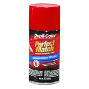Dupli-Color front can showing Bright Red label and quick touch-up benefit