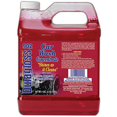Duragloss 902 front packaging showing gallon jug and label benefits