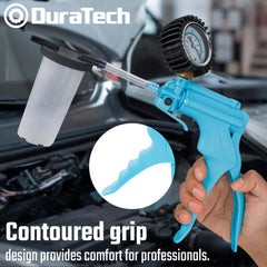 DURATECH assorted hoses and adapters laid out to show compatibility and secure sealing benefits