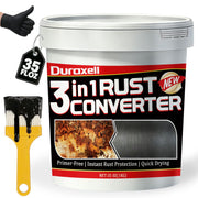 Duraxell front bucket showing label and 35 oz size for easy identification and trust