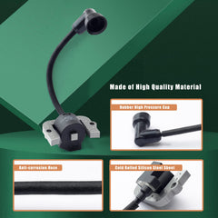 Dusledel spark plug connection point close-up, improves secure electrical contact