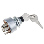 DVPARTS ignition switch front view showing mounting and clean design benefit