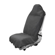 DXNQ front seat cover installed showing full protection benefit