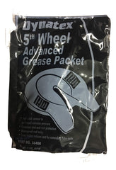 Dynatex 5TH Wheel Grease packet front view showing packaging and convenience