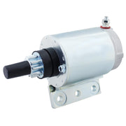 DynaVim Parts front view of starter showing gear and mounting, clear fit information