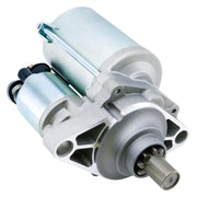 DynaVim Parts starter front view showing mounting flanges and fitment benefit