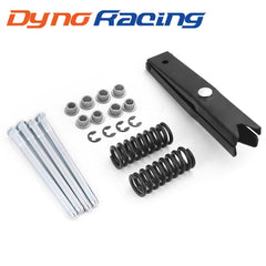 close-up of Dyno Racing stainless hinge pin showing corrosion resistance and durable finish