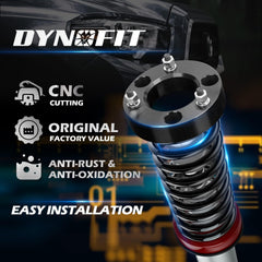 dynofit billet aluminum spacer close-up showing precision fit and corrosion resistance