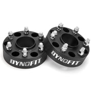 dynofit front face spacer showing clean bolt pattern, ensures correct fit