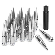 dynofit front packaging showing 24 spike lug nuts and organized set for easy identification