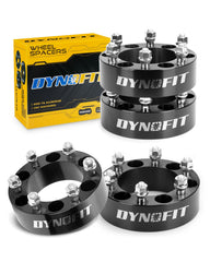 dynofit front view of spacers showing forged surface and reliable fit