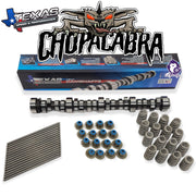 Dynosty CHOPacabra front package showing included cam kit and components for quick install