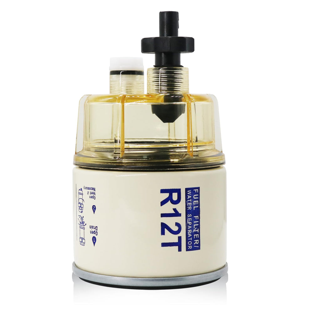 DZFST.FI front view of R12T filter showing mounting and seal benefit