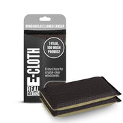 E-Cloth front packaging showing two haze eraser sponges and benefits