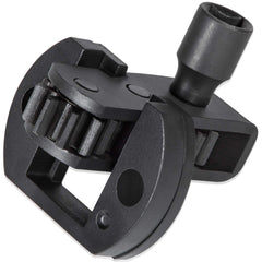 E-cowlboy front view of barring tool showing fit and durability benefit