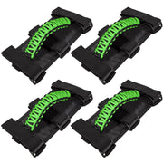 E-cowlboy front packaging showing four green grab handles and benefits