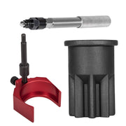 E-cowlboy front packaging showing the three-tool kit and benefits