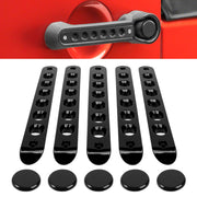E-cowlboy front view handle covers showing sleek black finish and upgraded look