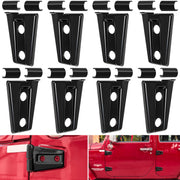 E-cowlboy front view showing hinge cover installed for a cleaner look