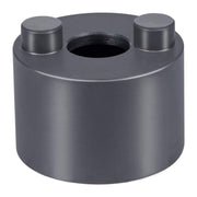 E-cowlboy front view socket showing two-pin face and robust design for secure grip