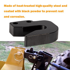 E-cowlboy close-up of mounting bolt area showing clearance to prevent implement interference