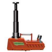 E-HEELP 15 Ton jack front view showing stable base and lift saddle for safer lifts