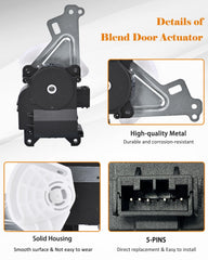 E-Shin actuator side profile highlighting durable ABS housing and compact design