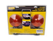 EAGLE KING PRODUCTS front view showing red and amber lenses for improved visibility