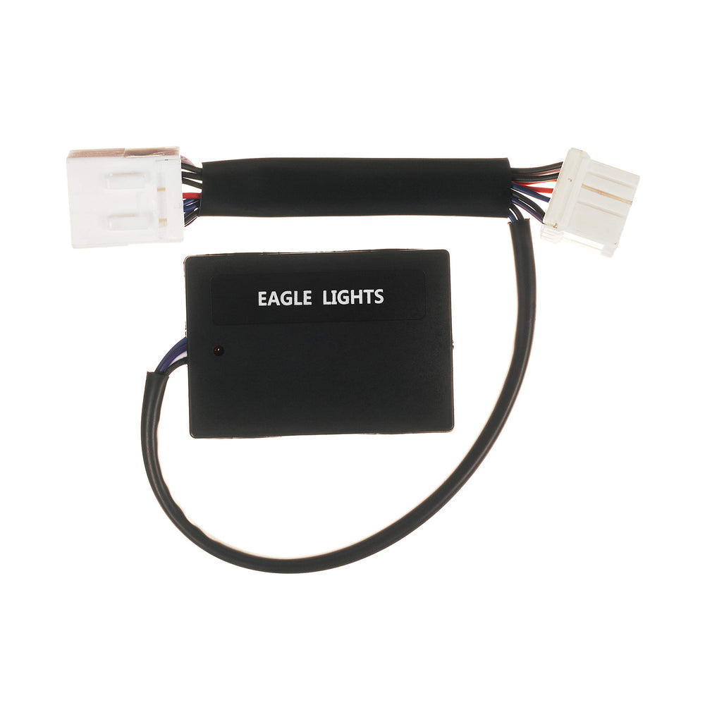 Eagle Lights Equalizer front view showing compact module and label benefit quick install