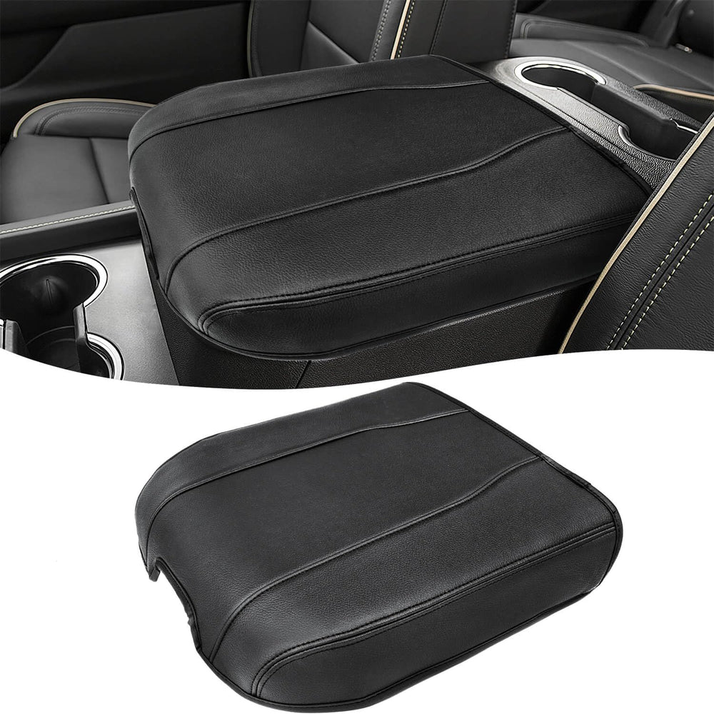 Eaglecover front view on console showing full coverage and neat fit