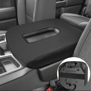 Eaglecover front view console cover showing clean black protection and OEM look
