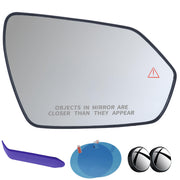 EAP passenger side mirror front view showing fitment and clear surface for easy replacement