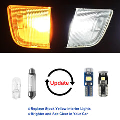 EASY EAGLE close-up of LED bulbs highlighting crisp white output and durable build