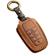 EASYANT front view of leather key cover showing tailored fit and protection