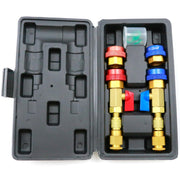 EATAKWARD front kit layout showing tools and adapters for quick identification
