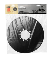 Eaz-Lift front packaged plate showing size and full coverage benefit