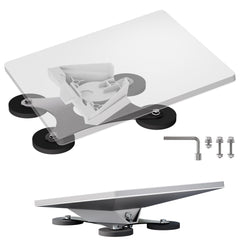 EAZUSE front profile of mount showing compact design and strong hold