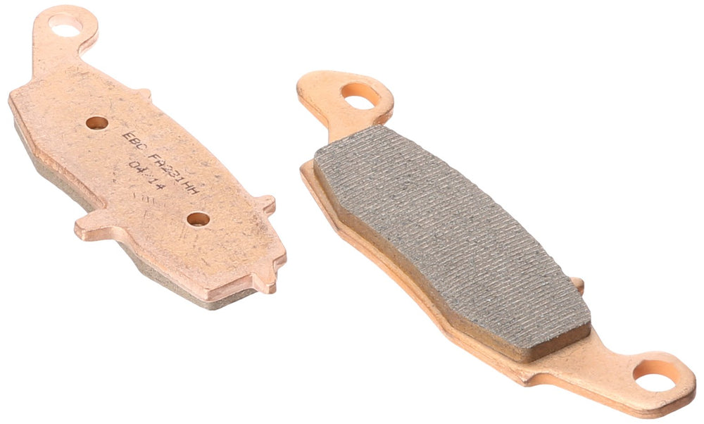 EBC FA231HH front view showing pad faces and precise fit for consistent stopping