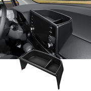 Ecarzo front view installed in Sienna showing neat storage benefit