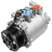 ECCPP compressor front assembly showing full unit and direct-fit benefit