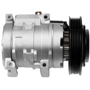 ECCPP AC compressor front view showing solid fit and benefit of reliable replacement