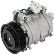 ECCPP compressor front view showing mounting points and robust construction benefit: easy fit