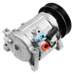 ECCPP front view of compressor showing mounting points and clean finish for accurate fit