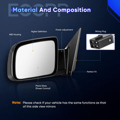 ECCPP driver side glass detail highlighting clear reflection and durable surface