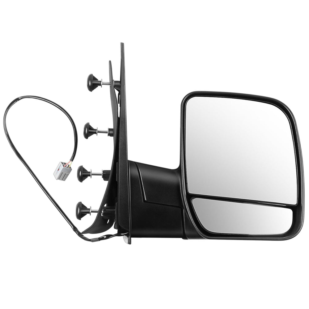 ECCPP passenger mirror front view showing fit and finish benefit visibility