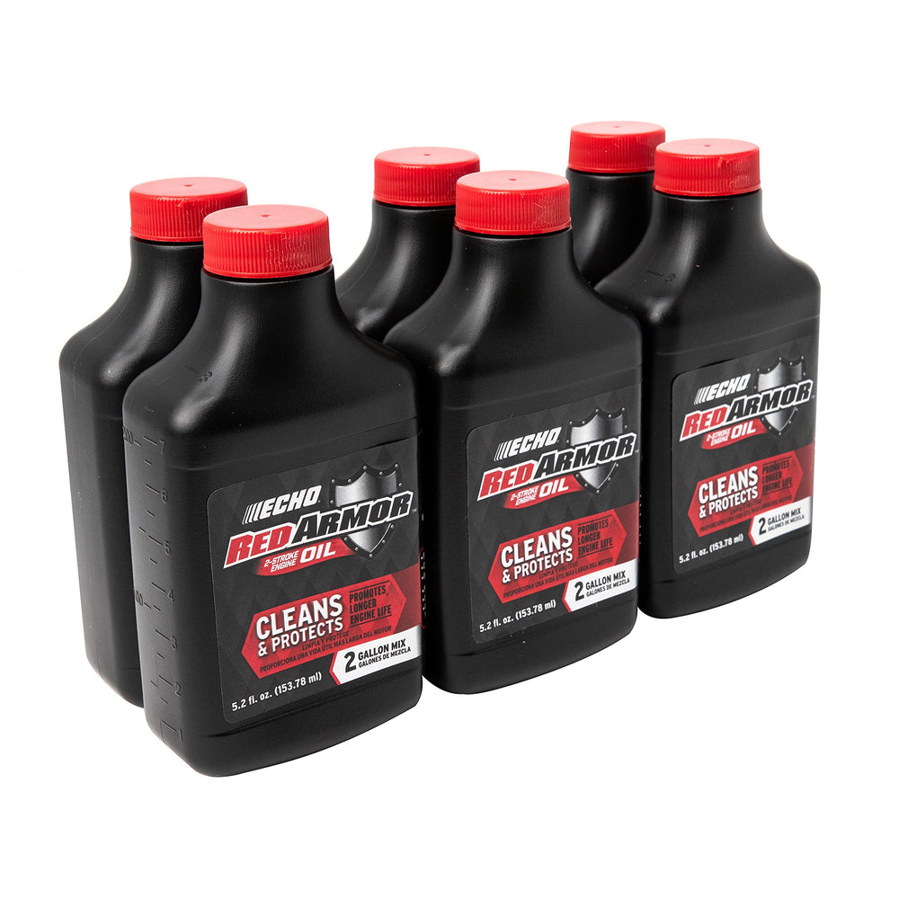 ECHO front packaging showing six 5.2 fl oz bottles and product benefit